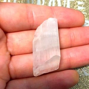 White Mint/Green Kunzite Pendant